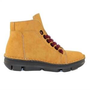 NEW ONFOOT men's botin high top sneakers in yellow
